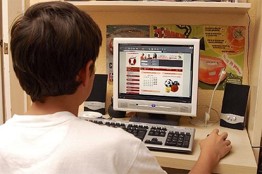 internet niños