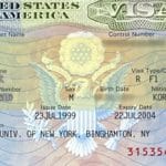 Visa Estados Unidos 2013